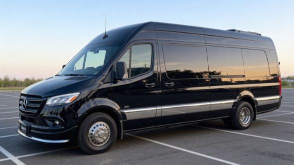 pasadena wedding sprinter van rental