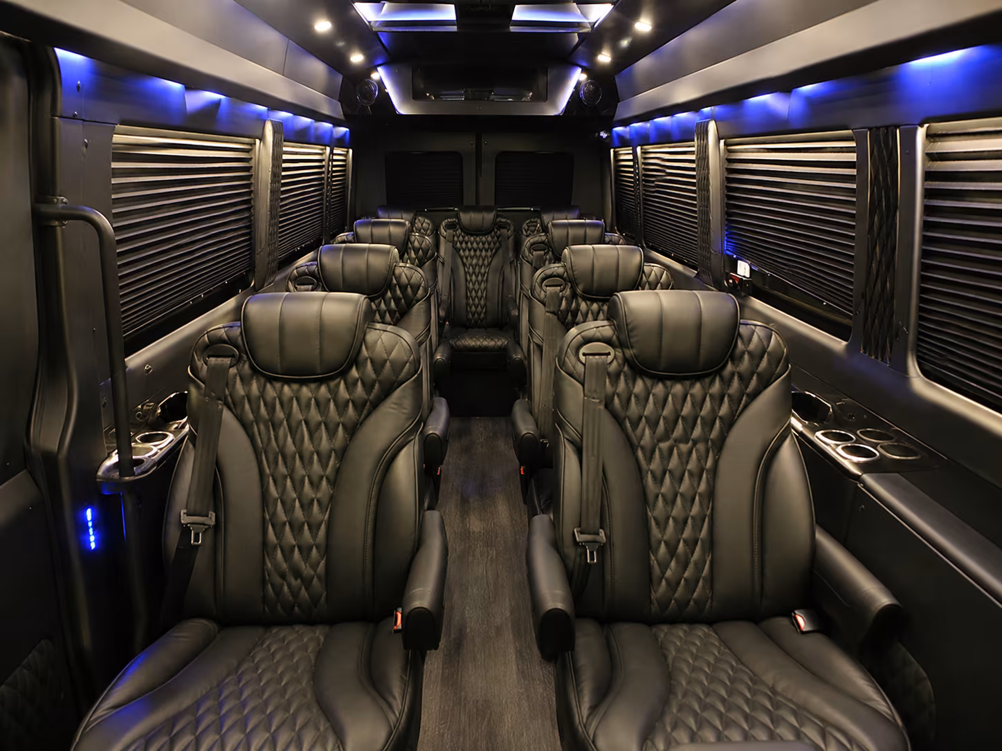 10 passenger sprinter van inside