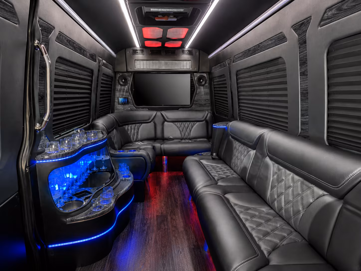sprinter limousine inside
